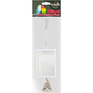 1 SIDED RECT. MIRROR WITH BELL